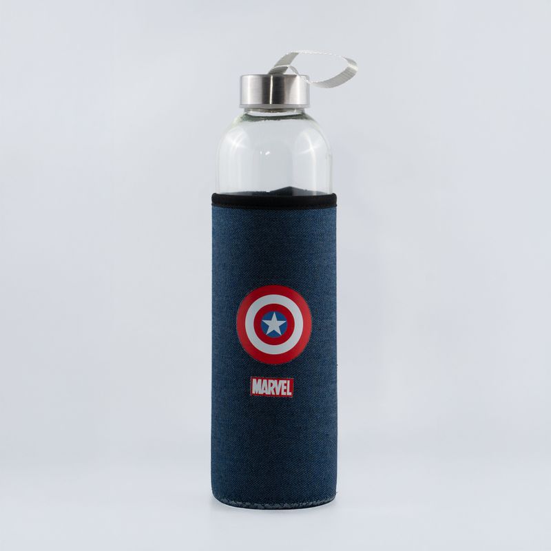 Glass Water Bottle With Cover - 700ml 