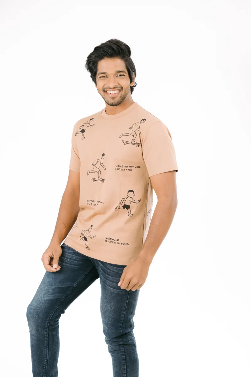 Gents’ T-Shirt – Crew neckline with short sleeves